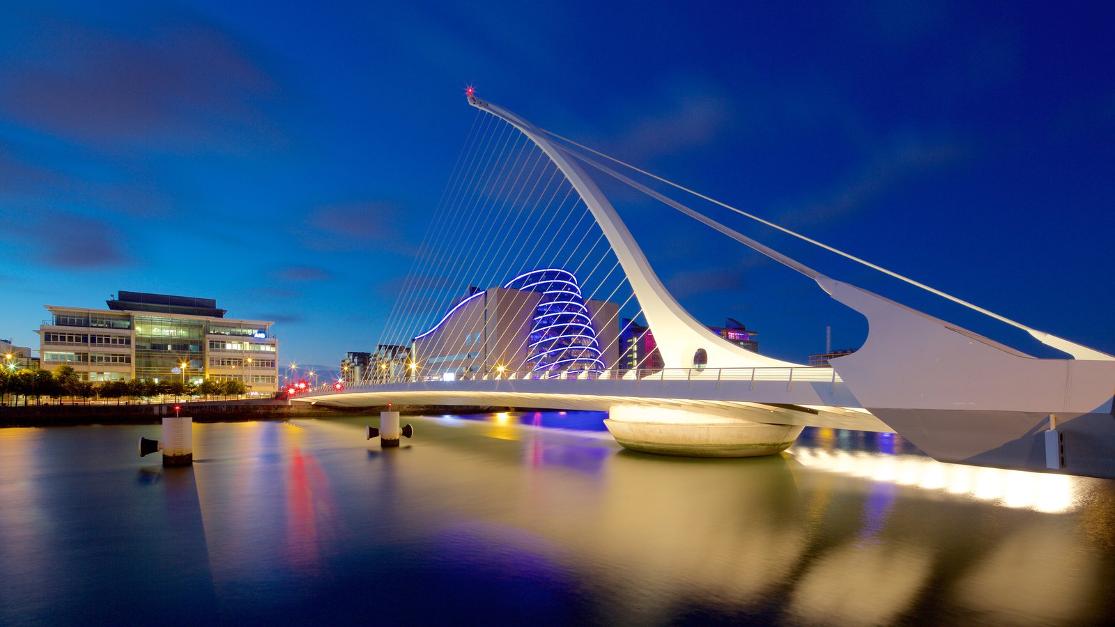 Samuel Beckett Bridge in Dublin